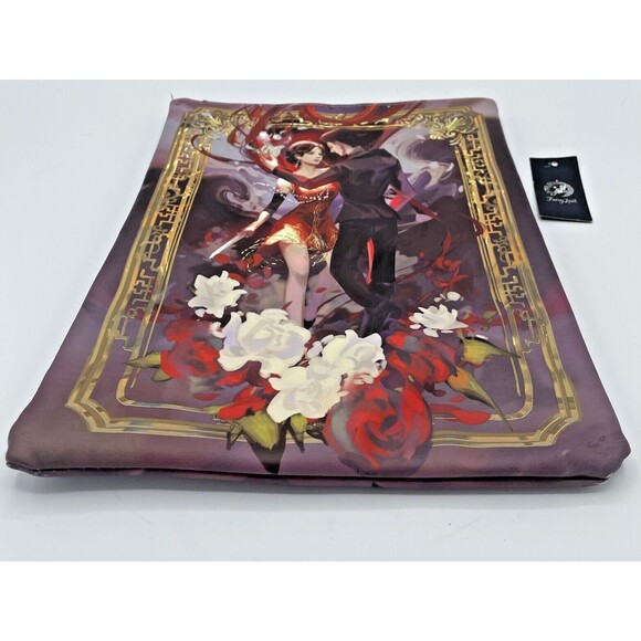 Fairyloot Book Sleeve New - TVD These Violent Delights Chloe Gong 12"x9" Purple - Picture 4 of 9